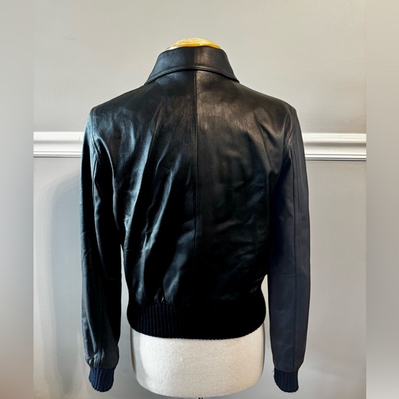 ID Entity by Lord & Taylor Moto Bomber Jacket with Removable Faux Fur Collar - Picture 6 of 14